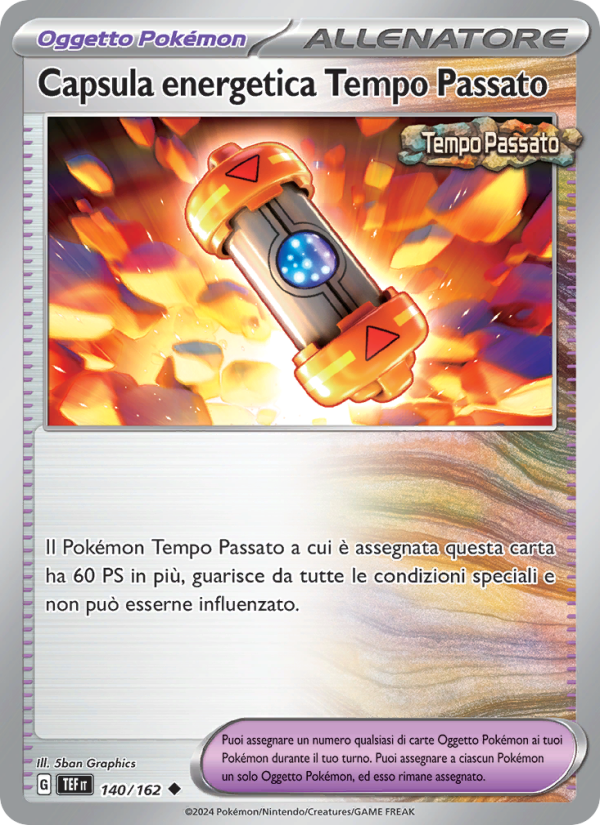 Capsula energetica Tempo Passato from Cronoforze