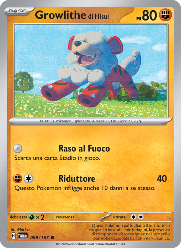 Growlithe di Hisui