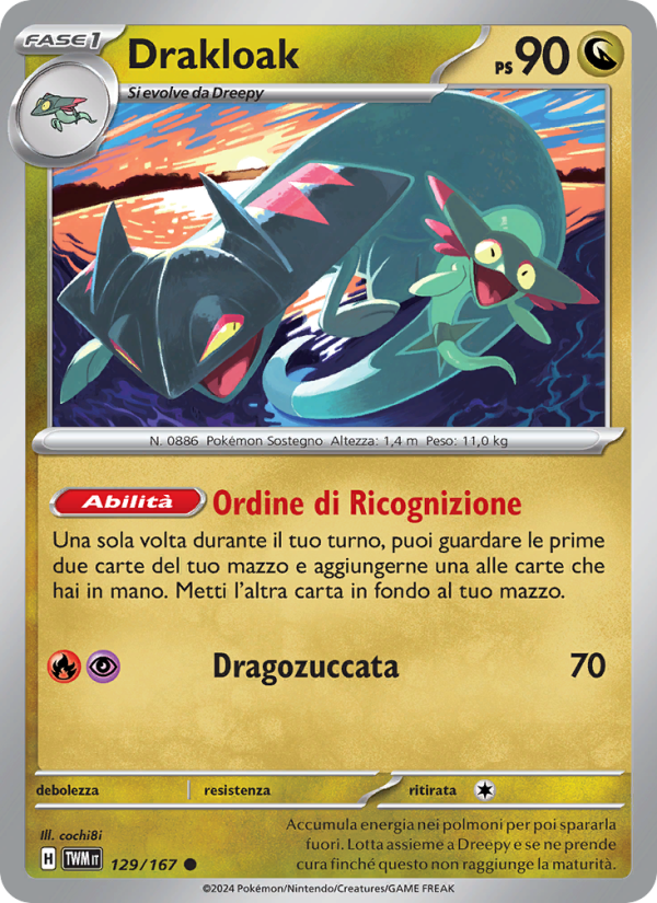 Drakloak from Crepuscolo Mascherato