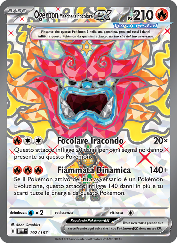Ogerpon Maschera Focolare-ex
