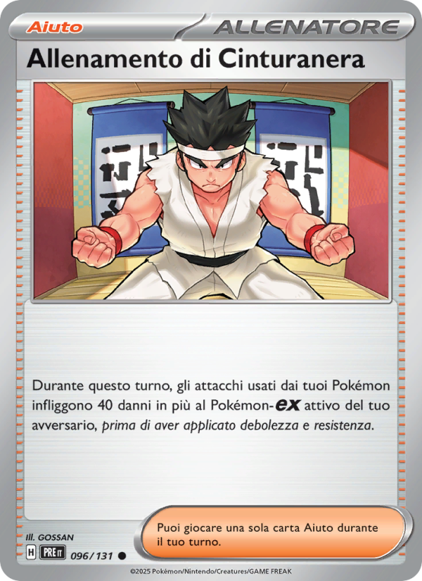 Allenamento di Cinturanera
