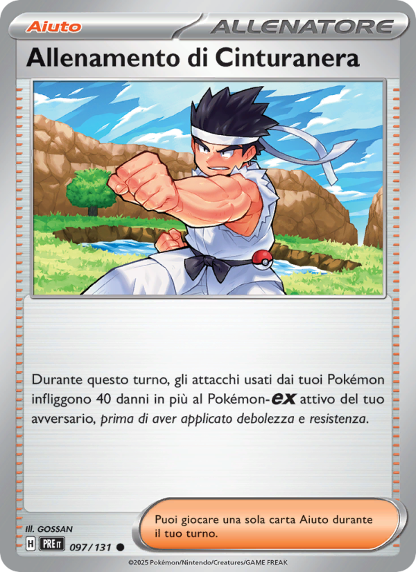 Allenamento di Cinturanera