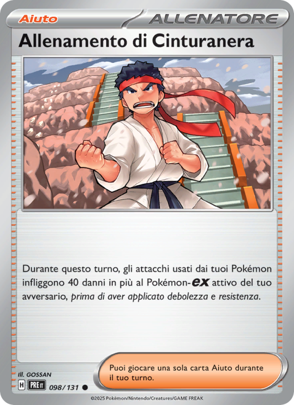 Allenamento di Cinturanera