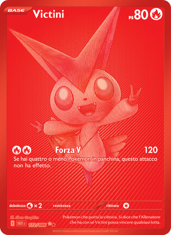 Victini from Fuoco Bianco