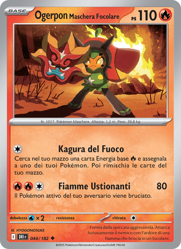 Ogerpon Maschera Focolare