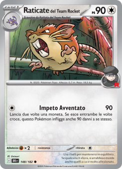 Raticate del Team Rocket