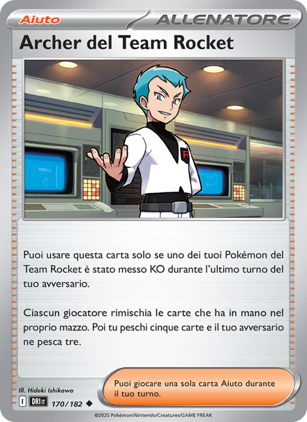 Archer del Team Rocket from Rivali Predestinati