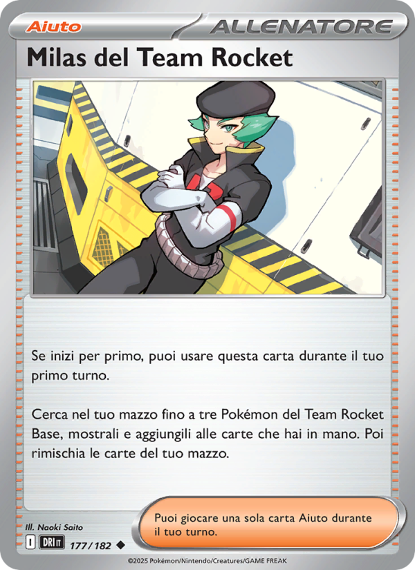 Milas del Team Rocket from Rivali Predestinati