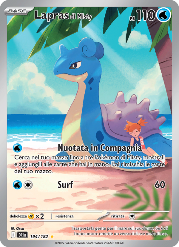 Lapras di Misty