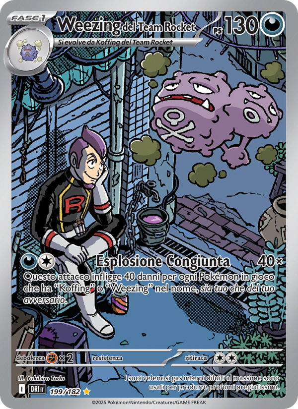 Weezing del Team Rocket
