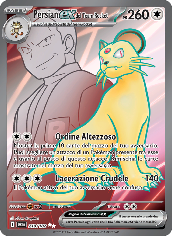 Persian-ex del Team Rocket