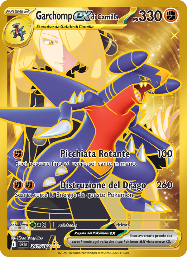 Garchomp-ex di Camilla