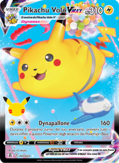 Pikachu Volo VMAX