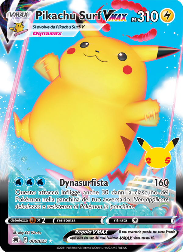 Pikachu Surf VMAX