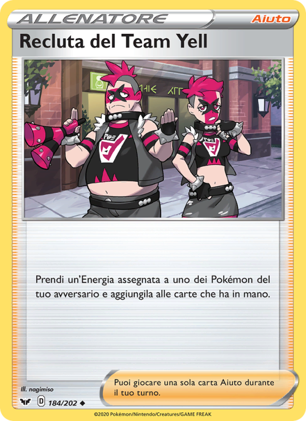 Recluta del Team Yell from Spada e Scudo