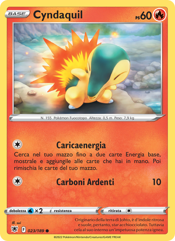 Cyndaquil from Lucentezza Siderale