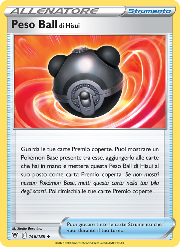 Peso Ball di Hisui