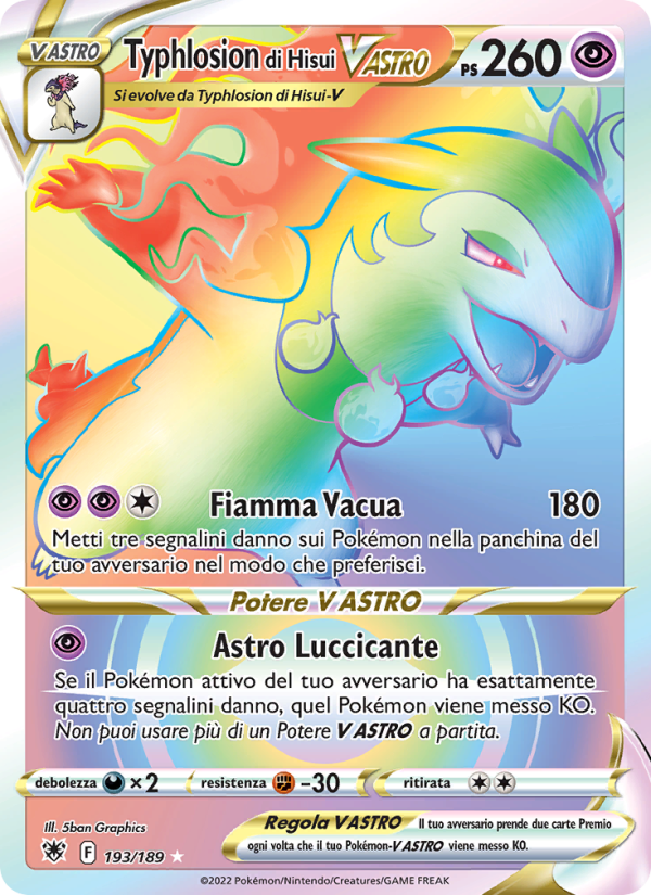 Typhlosion di Hisui V ASTRO