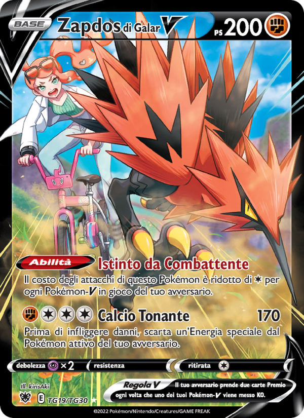 Zapdos di Galar V