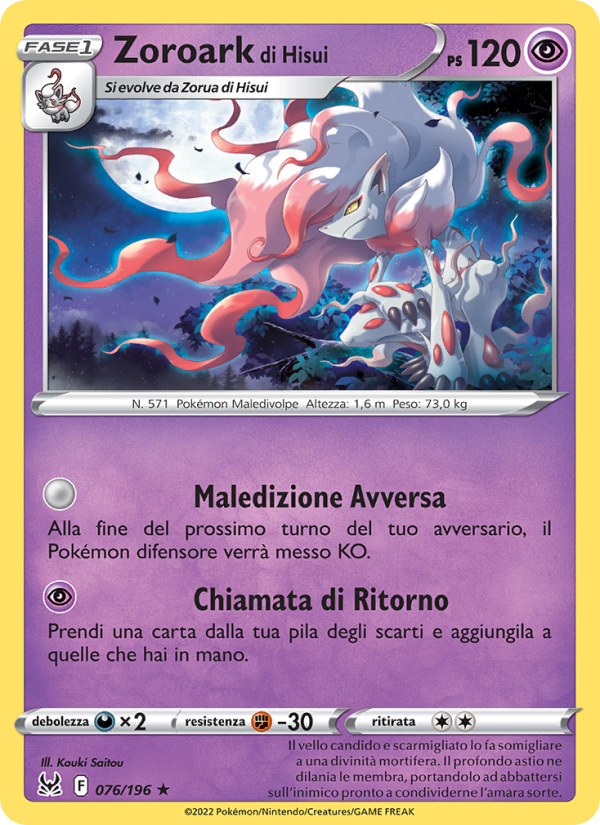 Zoroark di Hisui