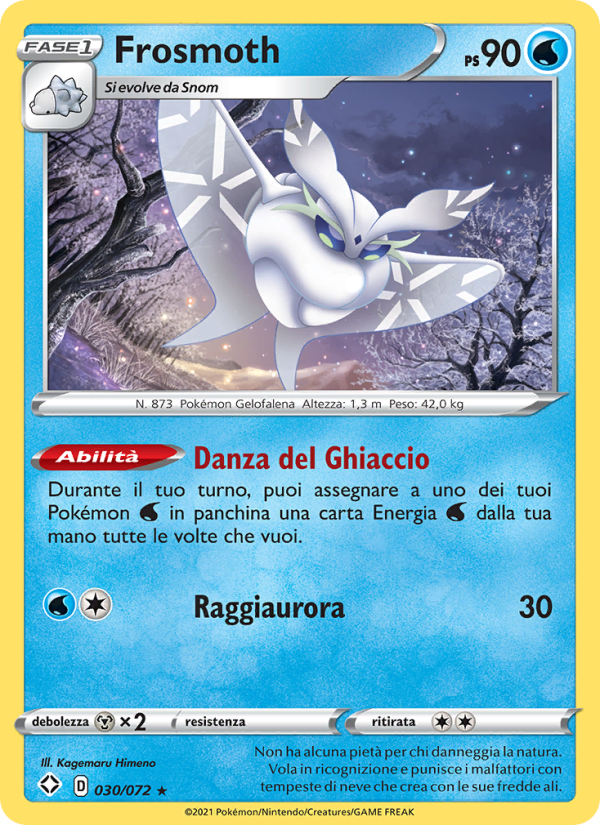 Frosmoth from Destino Splendente