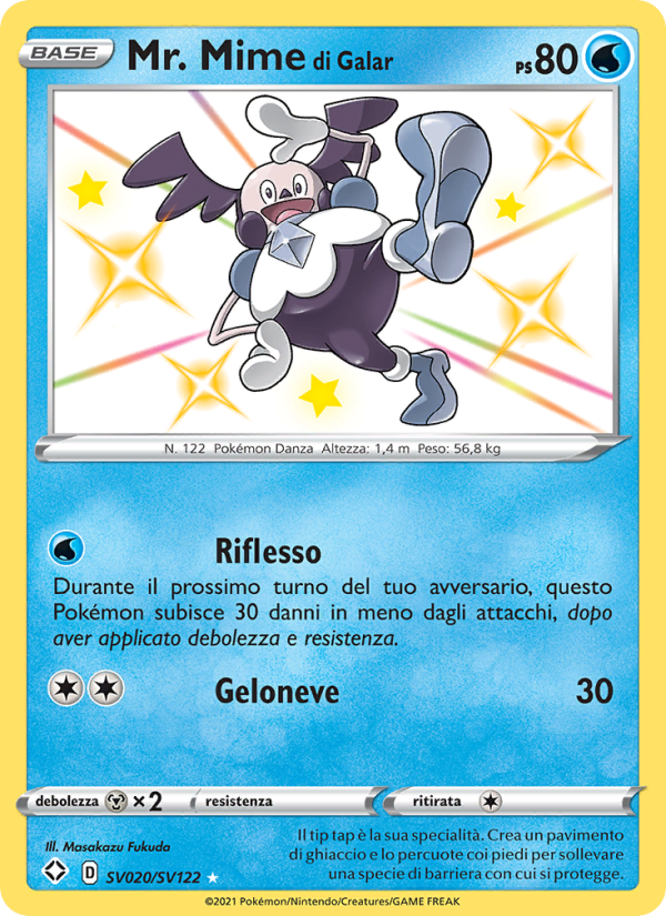Mr. Mime di Galar from Destino Splendente