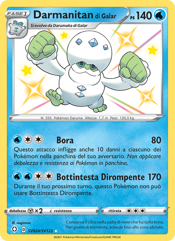 Darmanitan di Galar from Destino Splendente
