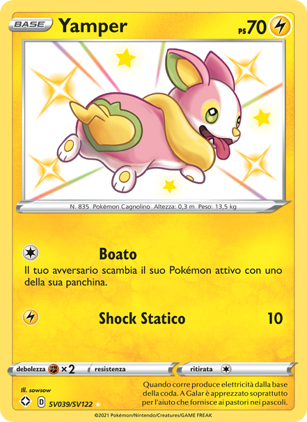 Yamper from Destino Splendente