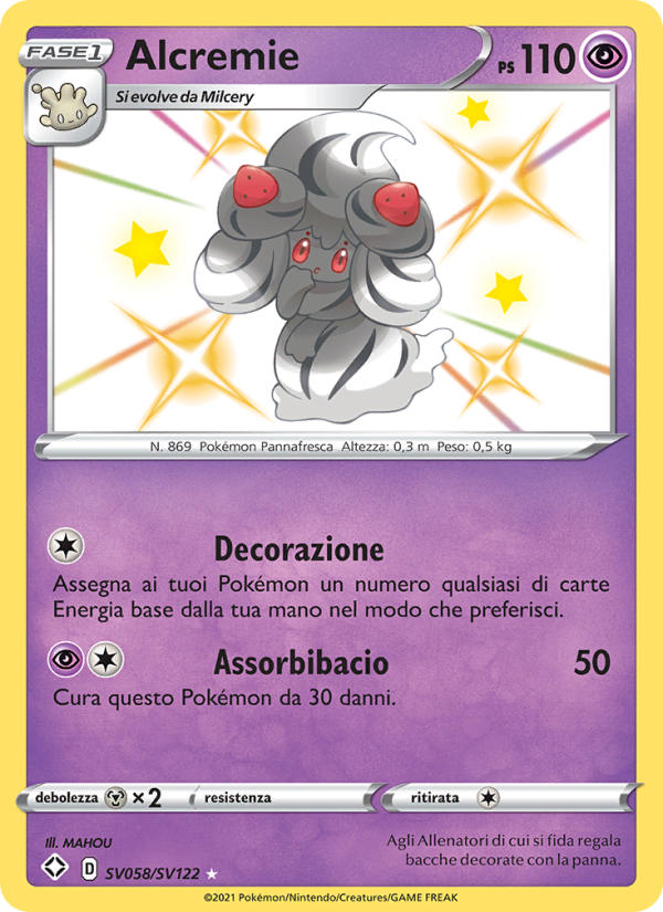 Alcremie from Destino Splendente