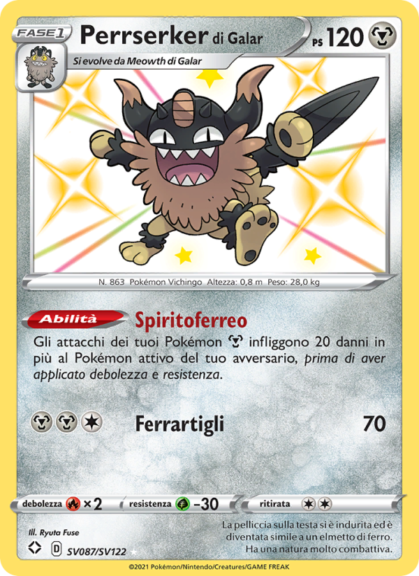 Perrserker di Galar from Destino Splendente