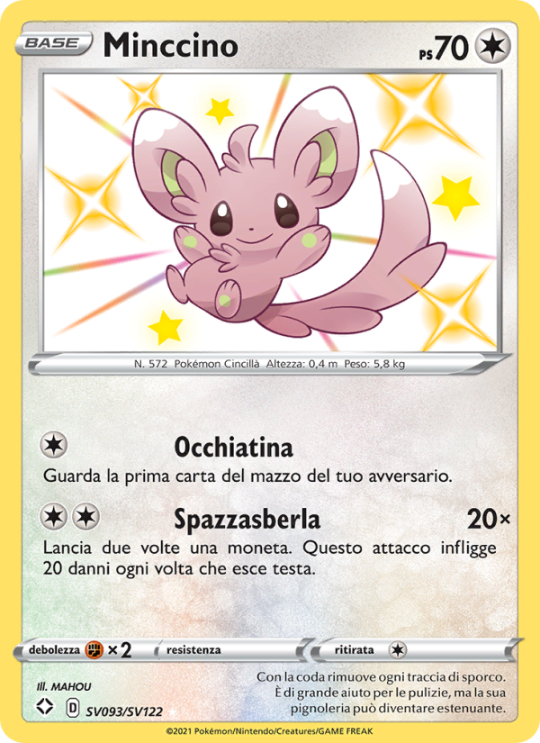 Minccino from Destino Splendente
