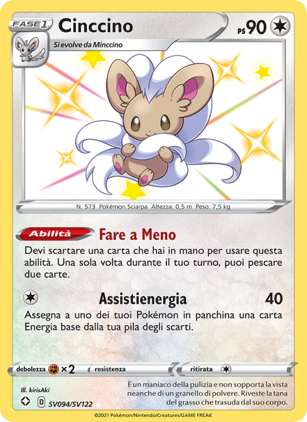 Cinccino from Destino Splendente