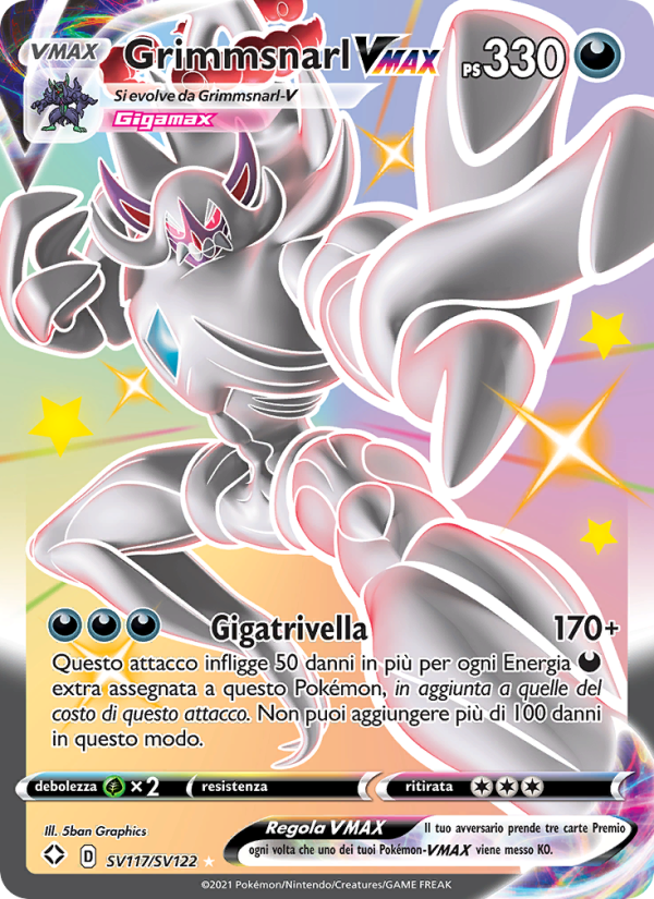 Grimmsnarl VMAX from Destino Splendente