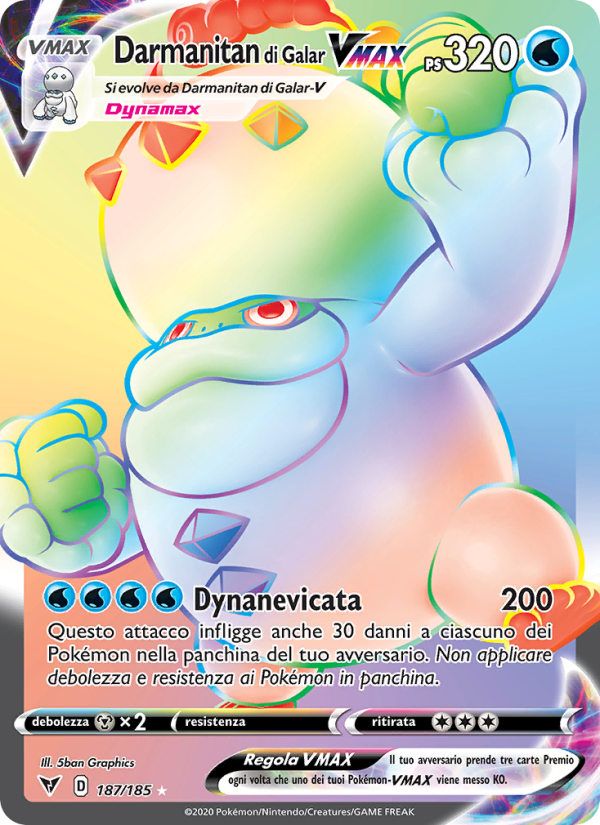 Darmanitan di Galar VMAX