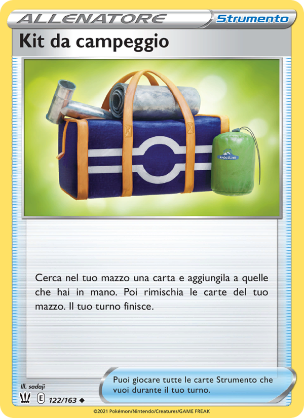Kit da campeggio