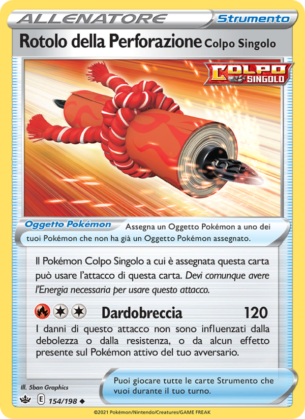 Rotolo della Perforazione Colpo Singolo
