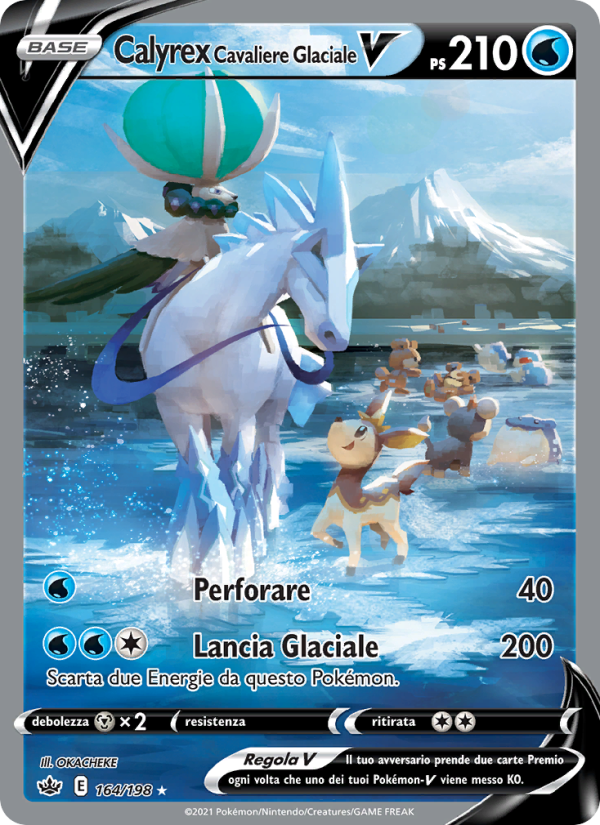 Calyrex Cavaliere Glaciale V