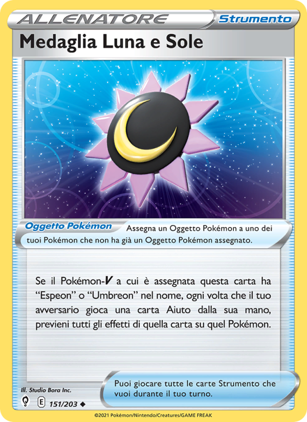 Medaglia Luna e Sole