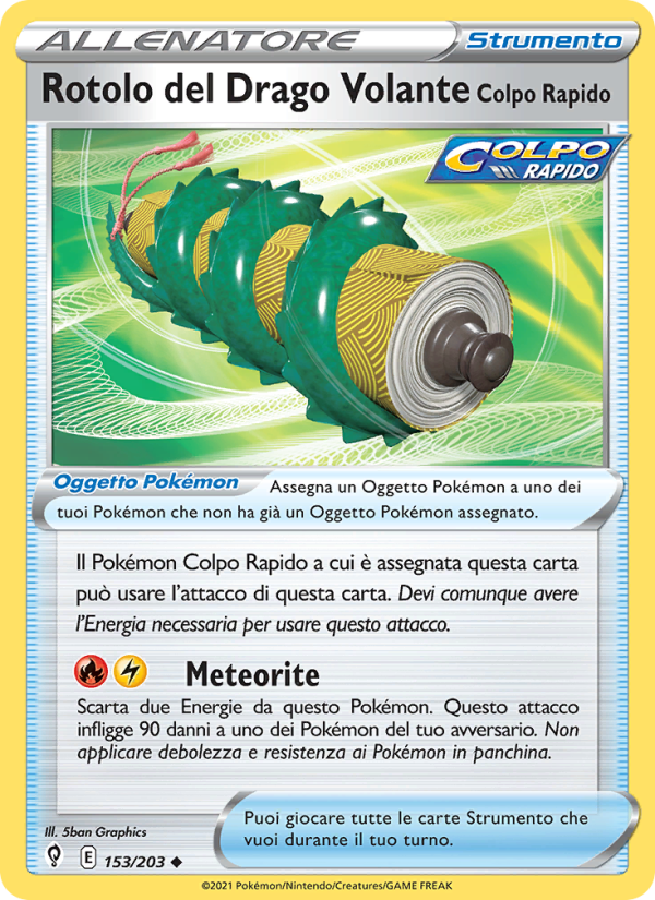 Rotolo del Drago Volante Colpo Rapido