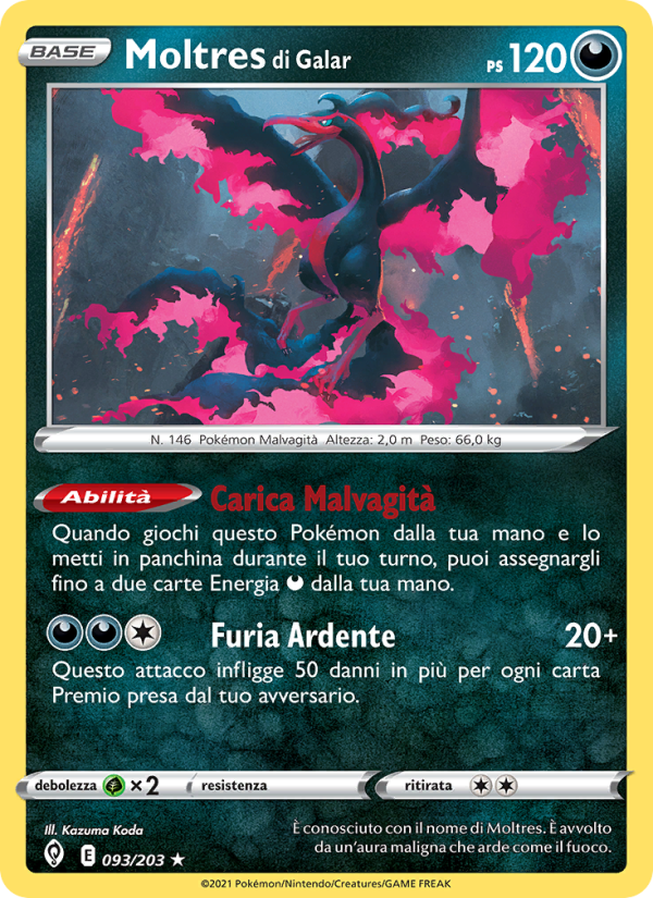 Moltres di Galar