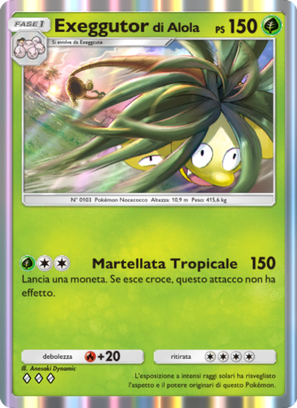 Exeggutor di Alola