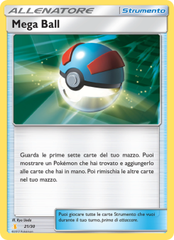 Mega Ball from Sole e Luna trainer Kit (Alolan Raichu)