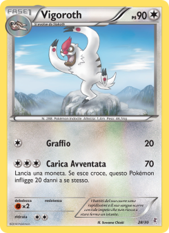 Vigoroth from XY trainer Kit (Bisharp)