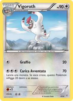 Vigoroth from XY trainer Kit (Bisharp)
