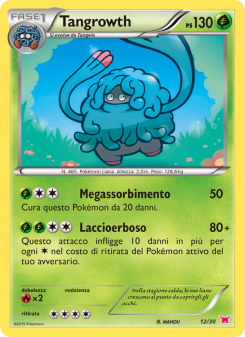 Tangrowth from XY trainer Kit (Latias)