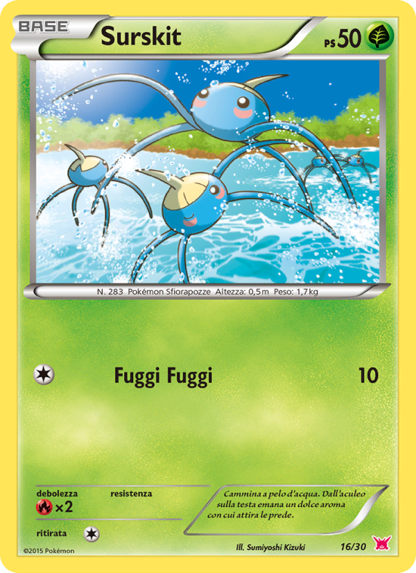 Surskit from XY trainer Kit (Latias)
