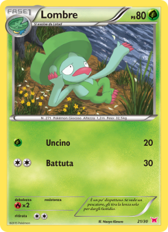 Lombre from XY trainer Kit (Latias)