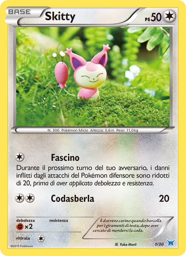 Skitty from XY trainer Kit (Latios)