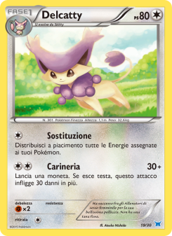 Delcatty from XY trainer Kit (Latios)