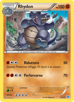 Rhydon from XY trainer Kit (Latios)
